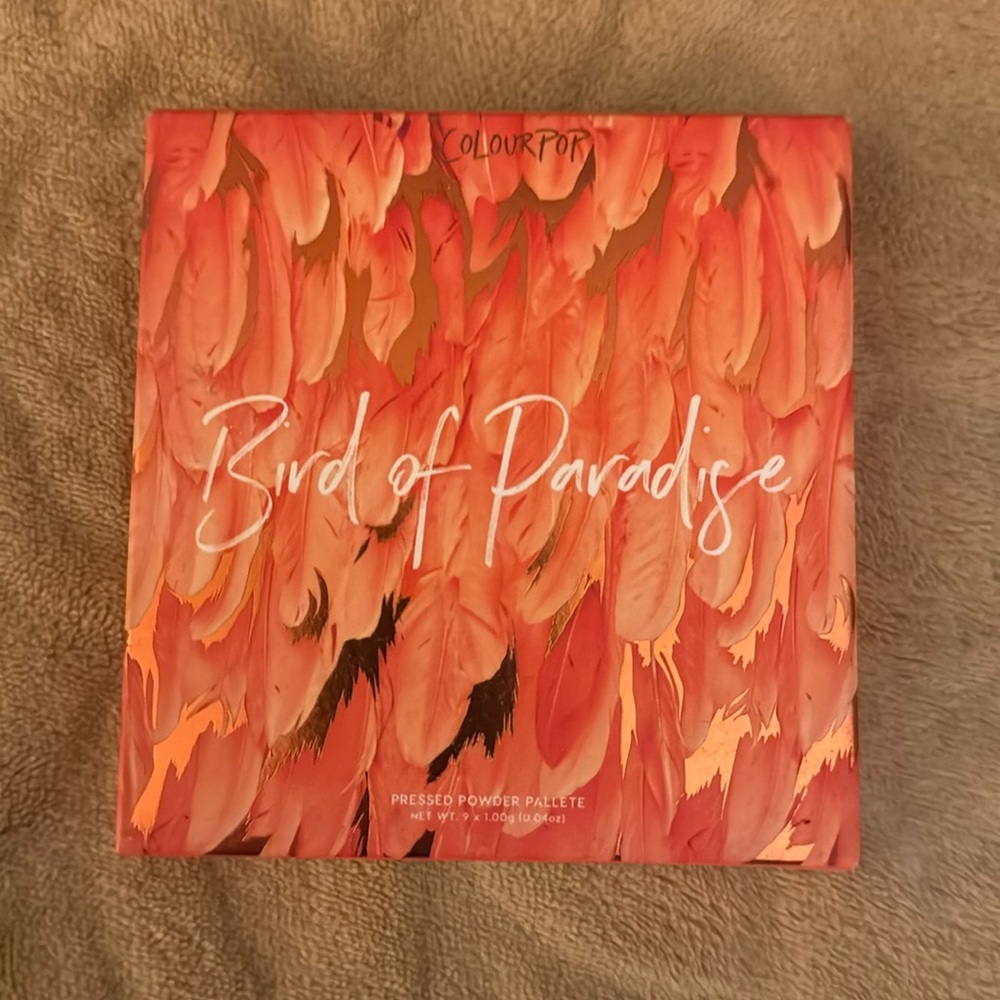 ColourPop Makeup Bird of Paradise 9-Pan Pressed Powder Palette